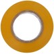 Изолента ROLLIX ПВХ 19 мм x 0,15 мм х 20 м, желтая РОС