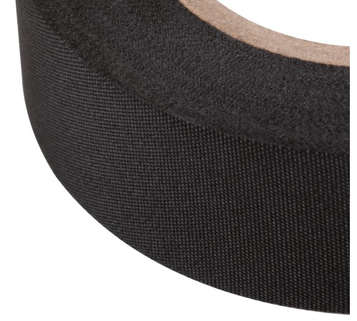 Лента тканевая ( полиэстер ) WILLMARK  19 мм х 0,27 мм х 10 м ( черная ) CHINA