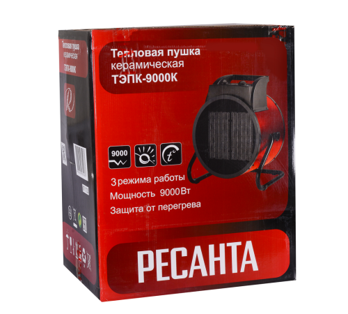 Электрическая тепловая пушка РЕСАНТА ТЭПК-9000К Электрическая тепловая пушка РЕСАНТА ТЭПК-9000К