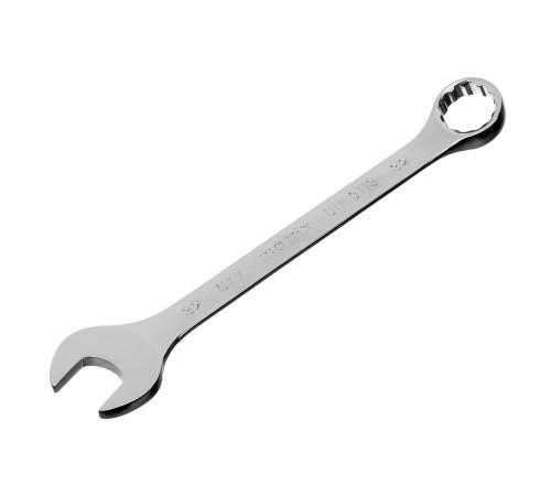 Ключ комбинированный, 32 мм, CrV, полированный хром Matrix
