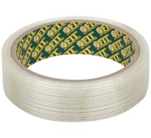 Лента универсальная клейкая, армированная стекловолокном, 25 мм х 10 м FIT IT