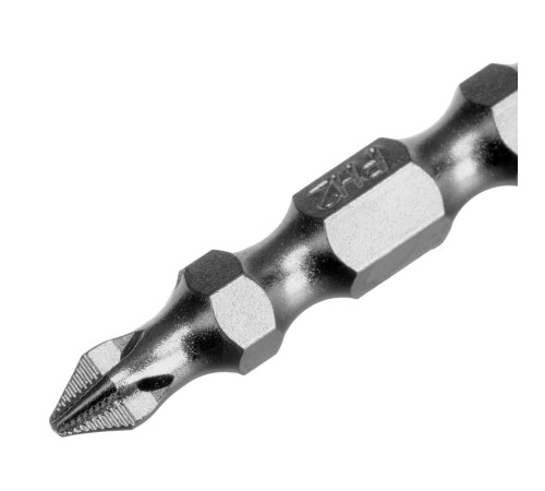 Бита двухстор., PH2-PH1х45мм, сталь S2, 10шт. Gross