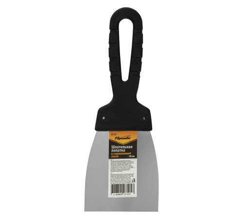 Шпательная лопатка из нержавеющей стали, 80 мм, пластмассовая ручка Sparta