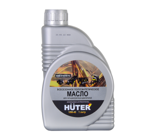 Масло моторное 10W-40 полусинтетическое для четырёхтактных двигателей Huter Масло моторное 10W-40 полусинтетическое для четырёхтактных двигателей Huter