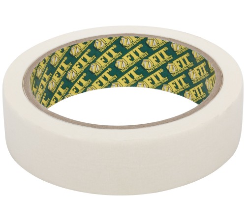 Лента малярная креппированная клейкая 25 мм х 20 м FIT IT