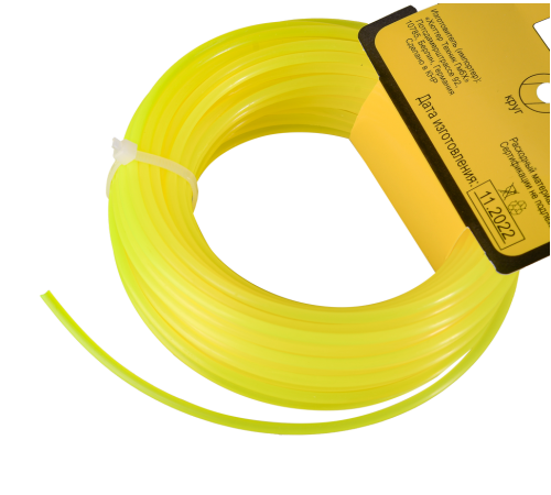 Леска Huter R2412 для триммера, 2.4 мм, круг