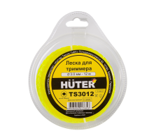 Леска Huter TS3012 для триммера, 3 мм, витой квадрат