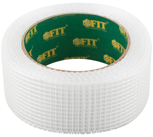 Лента стеклотканевая клейкая  50 мм х 20 м FIT IT