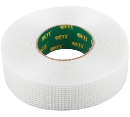 Лента стеклотканевая клейкая  50 мм х 90 м FIT IT