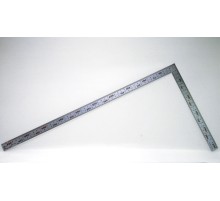 Угольник плоский Shinwa, 500 х 250мм, матовый Угольник плоский Shinwa, 500 х 250мм, матовый