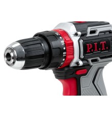 Дрель ударная аккумуляторная бесщёточная P.I.T. PSR18-D4 (2 АКБ, ЗУ)