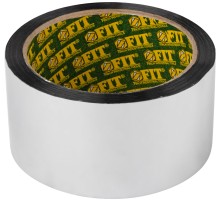 Лента металлизированная клейкая  50 мм х 50 м FIT IT