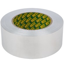 Лента алюминиевая клейкая, 50 мм х 50 м FIT IT