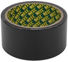 Лента клейкая универсальная армированная "Ductape", черная, 48 мм х 10 м FIT IT