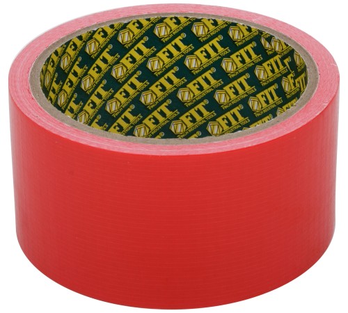 Лента клейкая универсальная армированная "Ductape", красная, 48 мм х 10 м FIT IT Лента клейкая универсальная армированная "Ductape", красная, 48 мм х 10 м FIT IT