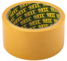 Лента-скотч клейкая двусторонняя 48 мм х 10 м FIT IT Лента-скотч клейкая двусторонняя 48 мм х 10 м FIT IT