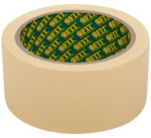 Лента клейкая двусторонняя, на тканевой основе 48 мм х 10 м FIT IT