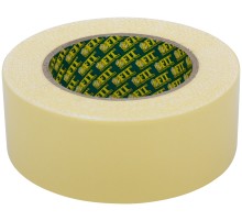 Лента клейкая двусторонняя, на тканевой основе 48 мм х 25 м FIT IT