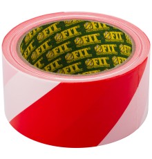 Лента сигнальная (красно-белая) 50 мм х 100 м FIT IT Лента сигнальная (красно-белая) 50 мм х 100 м FIT IT