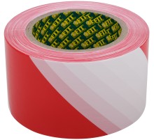 Лента сигнальная (красно-белая) 70 мм х 200 м FIT IT Лента сигнальная (красно-белая) 70 мм х 200 м FIT IT