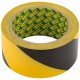Лента разметочная, клейкая (черно-желтая) 50 мм х 25 м FIT IT