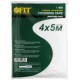 Пленка укрывная, 15 мкм, 4 м х 5 м FIT IT