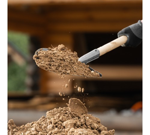 Лопата штыковая, 225х295, углубленная, рессорная сталь, 0,9 кг, без черенка, LUXE// Palisad