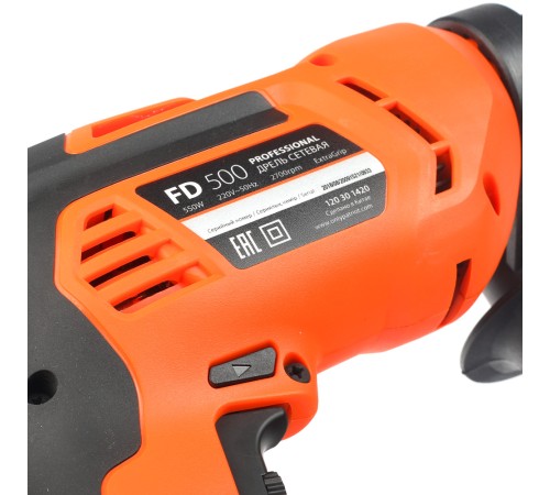 Дрель электрическая PATRIOT FD 500 Дрель электрическая PATRIOT FD 500