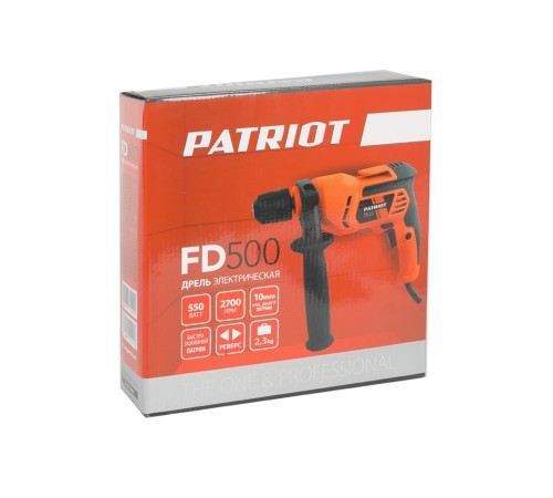 Дрель электрическая PATRIOT FD 500 Дрель электрическая PATRIOT FD 500