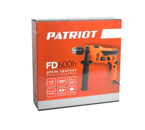 Дрель ударная электрическая PATRIOT FD 600 h Дрель ударная электрическая PATRIOT FD 600 h