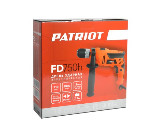 Дрель ударная электрическая PATRIOT FD 750 h Дрель ударная электрическая PATRIOT FD 750 h