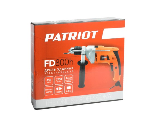 Дрель ударная электрическая PATRIOT FD 800 h Дрель ударная электрическая PATRIOT FD 800 h