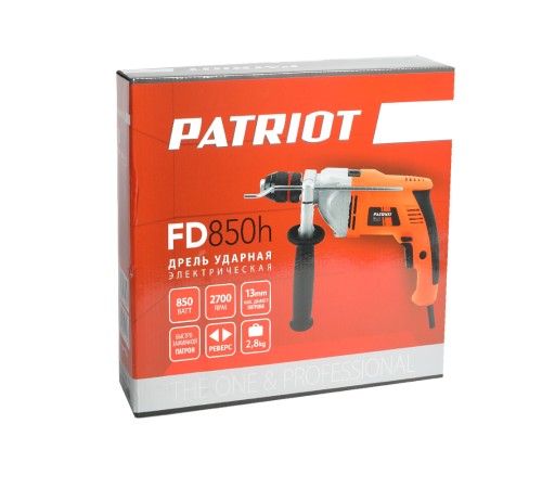 Дрель ударная электрическая PATRIOT FD 850 h