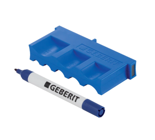 Шаблон Geberit Mapress с маркером Шаблон Geberit Mapress с маркером