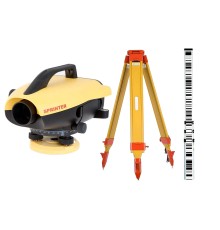Цифровой нивелир Leica Sprinter 150M + штатив RGK SJW30 + рейка GSS111