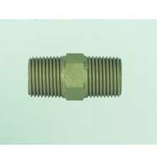 Латунный шестигранный ниппель NPT Refco 122 Латунный шестигранный ниппель NPT Refco 122