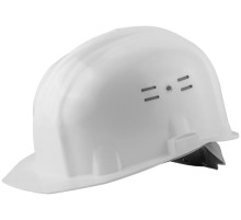 Каска строительная белая РОС