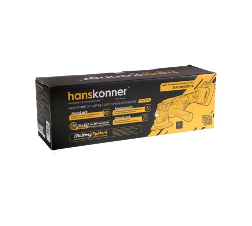 Аккумуляторный реноватор Hanskonner HMF1801 1BatterySystem Аккумуляторный реноватор Hanskonner HMF1801 1BatterySystem