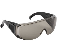 Очки защитные с дужками дымчатые FIT РОС