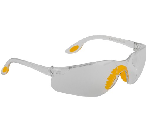 Очки защитные с дужками прозрачные FIT РОС