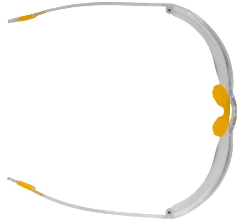 Очки защитные с дужками прозрачные FIT РОС