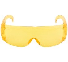 Очки защитные с дужками желтые КУРС