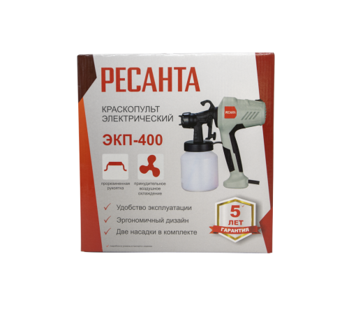 Краскопульт электрический Ресанта ЭКП-400 Краскопульт электрический Ресанта ЭКП-400