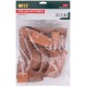 Пояс для инструмента двойной, кожа, 10 отделений, 1 петля для инструмента FIT IT