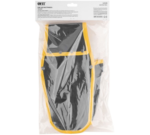 Пояс для инструмента, кобура для шуруповерта, полиэстер, 4 отделения FIT IT Пояс для инструмента, кобура для шуруповерта, полиэстер, 4 отделения FIT IT