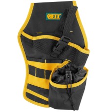 Пояс для инструмента, кобура для шуруповерта, полиэстер, 8 отделений FIT IT Пояс для инструмента, кобура для шуруповерта, полиэстер, 8 отделений FIT IT