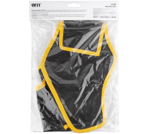 Пояс для инструмента, кобура для шуруповерта, полиэстер, 8 отделений FIT IT Пояс для инструмента, кобура для шуруповерта, полиэстер, 8 отделений FIT IT