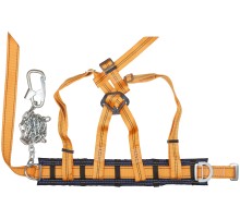 Удерживающая привязь с наплечными лямками УП-2ДГ ( цепь ) РОС