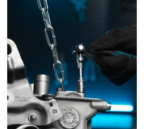 Набор инструментов 78 предметов , 120 зубьев, CrV, 1/4