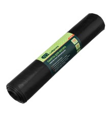 Пакеты для мусора 120 л x 10 шт, пвд, сверхпрочные, длинный ролик, Сибртех